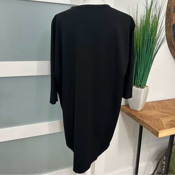 Tuckernuck Pomander Place Jersey Sue Tunic Shift Dress SZ Medium/Large Black EUC - Picture 8 of 9